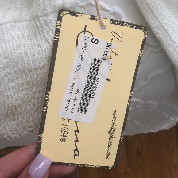 Vintage Havana Off Shoulder Blouse - Picture 2 of 5